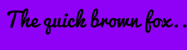 Image with Font Color 32FF00 and Background Color 8E00F6
