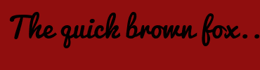 Image with Font Color B80505 and Background Color 900E0E