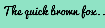 Image with Font Color 64B6A5 and Background Color 90E3C5