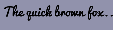 Image with Font Color 03003A and Background Color 9192AC