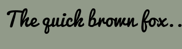 Image with Font Color FFFFFF and Background Color 919A89
