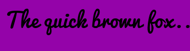 Image with Font Color 11F1E8 and Background Color 9403A9