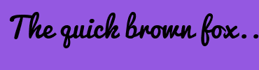 Image with Font Color BB64E6 and Background Color 9458E1