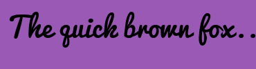 Image with Font Color EF3F6B and Background Color 9B59B6