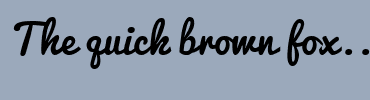 Image with Font Color FF3409 and Background Color 9BA9BB