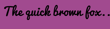 Image with Font Color ECEE48 and Background Color A14A8F