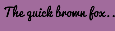 Image with Font Color F4A4EE and Background Color A16B9C