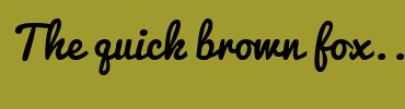 Image with Font Color FCFC12 and Background Color A19B2F