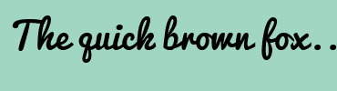 Image with Font Color F0EAE1 and Background Color A1D6C2