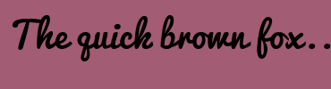Image with Font Color FFFFFF and Background Color A25C74