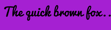 Image with Font Color FFFFFF and Background Color A520D2