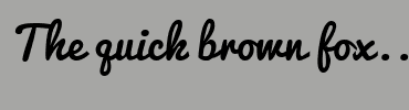 Image with Font Color FFFFFF and Background Color A6A6A4