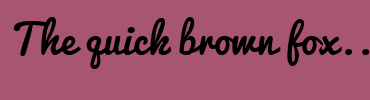 Image with Font Color FFFFFF and Background Color A75573
