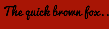 Image with Font Color FFFFFF and Background Color A81505
