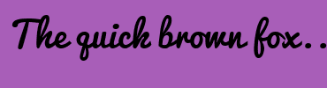 Image with Font Color FFFFFF and Background Color A85EB8