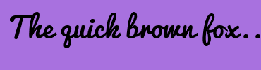 Image with Font Color D03D3D and Background Color A871DF
