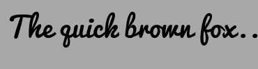 Image with Font Color 99CC33 and Background Color A8A8A8