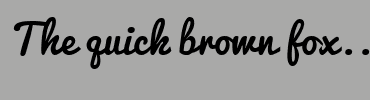 Image with Font Color FFFFFF and Background Color A9A9A8