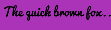 Image with Font Color FF1CB0 and Background Color AA33B8