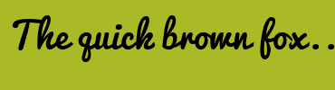 Image with Font Color FFFFFF and Background Color AABA26