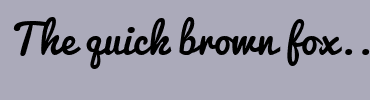 Image with Font Color FFFFFF and Background Color ABAABA