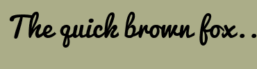 Image with Font Color FFFFFF and Background Color ABAD88