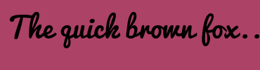 Image with Font Color FFFFFF and Background Color AC4265