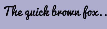 Image with Font Color FFFFFF and Background Color ACACCC