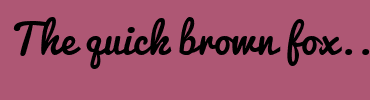 Image with Font Color FFFFFF and Background Color AE5774