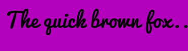 Image with Font Color 6D00B5 and Background Color B300BD