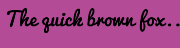 Image with Font Color FFFFFF and Background Color B34B97
