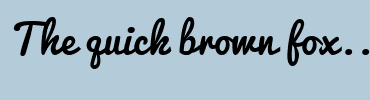 Image with Font Color 92B2C4 and Background Color B4CBDA