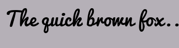 Image with Font Color F8F8ED and Background Color B5B0B7