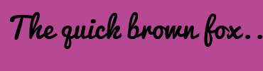 Image with Font Color FFFFFF and Background Color B74894
