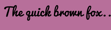 Image with Font Color FFFFFF and Background Color B76F9A