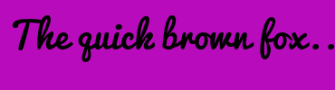 Image with Font Color ED82D8 and Background Color B80CBC