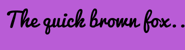 Image with Font Color F7F7F7 and Background Color B95CD6