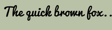 Image with Font Color 566047 and Background Color B9C1A6