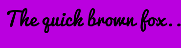 Image with Font Color FF8000 and Background Color BA00DF