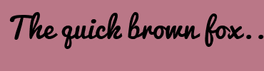 Image with Font Color FFFFFF and Background Color BA7787