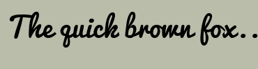 Image with Font Color FFFFFF and Background Color BABDAA