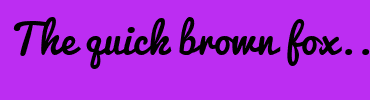 Image with Font Color FFFFFF and Background Color BC2DF2