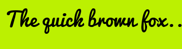 Image with Font Color FFFFFF and Background Color BCF001