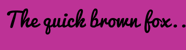 Image with Font Color FFFFFF and Background Color BD3296