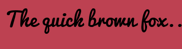 Image with Font Color FFFFFF and Background Color BD4151
