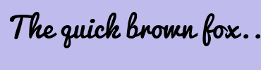 Image with Font Color D2EAE8 and Background Color BFBBEC
