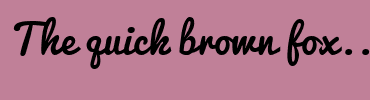 Image with Font Color FFFFFF and Background Color C08098