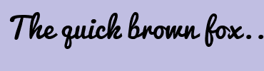 Image with Font Color FFFFFF and Background Color C0BEE2