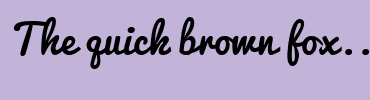 Image with Font Color FFFFFF and Background Color C2B3D8