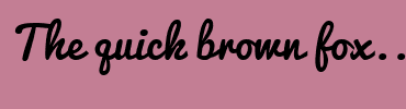 Image with Font Color FFFFFF and Background Color C37E94